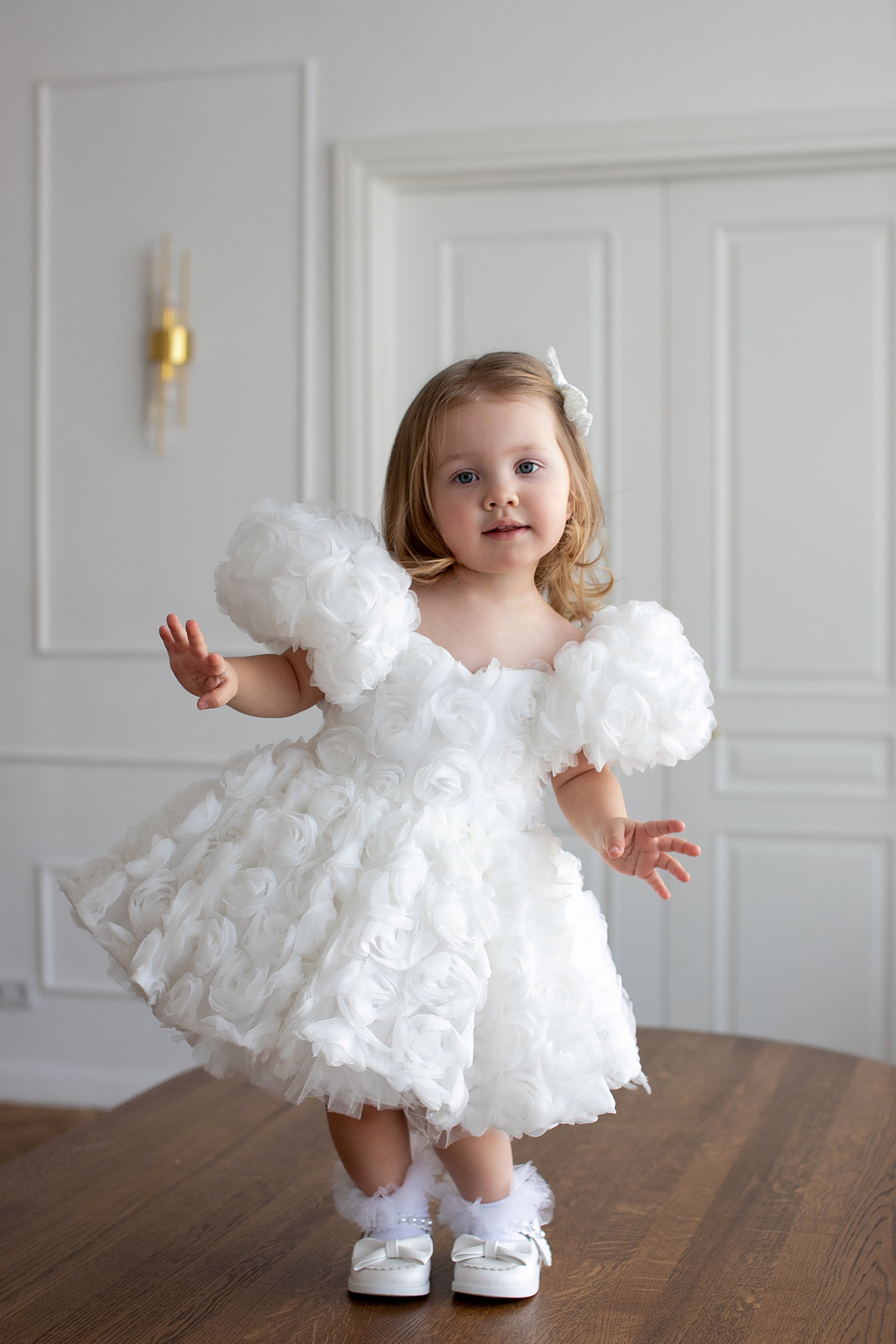 Robe ceremonie fille fleur 