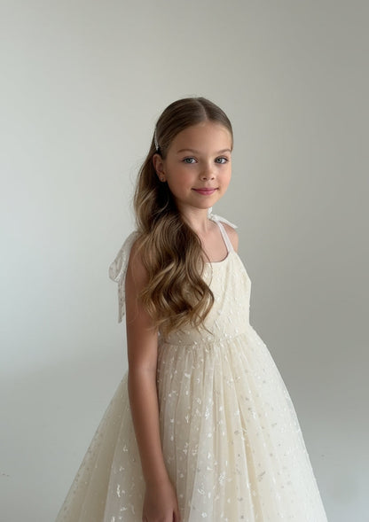 Robe fille princesse style princesse tulle 